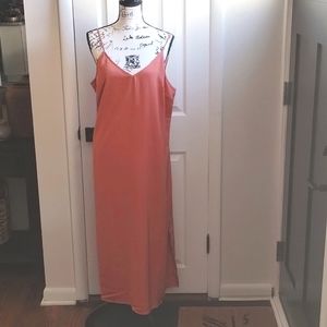 A New Day- Slip Dress XL- Orange